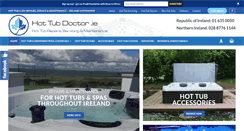 Desktop Screenshot of hottubdoctor.ie